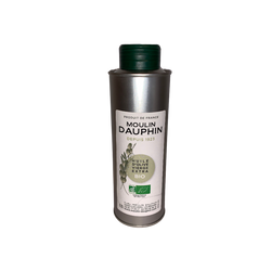 Huile d'olive BIO Domaine MAS GALON produite à Cucuron (84160) par le Moulin Dauphin