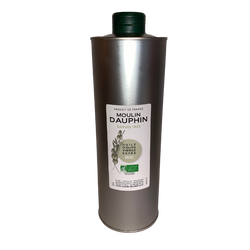 Huile d'olive BIO 1L du domaine MAS GALON à Cucuron produit par le Moulin Dauphin