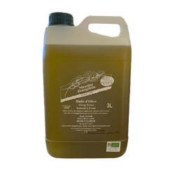 Bidon 3L Huile d'olive BIO domaine MAS GALON produit au Moulin Dauphin Cucuron